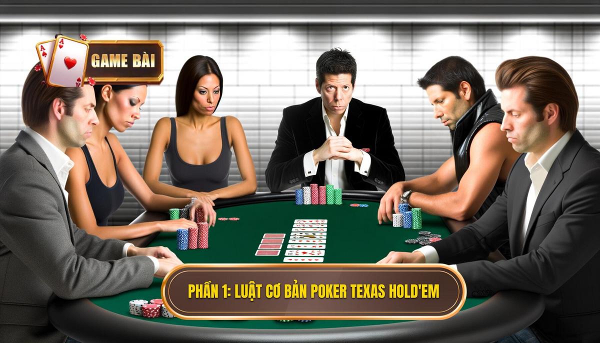 Cách đánh bài Poker: Hướng Dẫn Toàn Diện Từ A đến Z Cho Người Mới và Nâng Cao 1 Phần 1_ Nắm Vững Luật Chơi Cơ Bản Của Poker (Texas Hold'em)