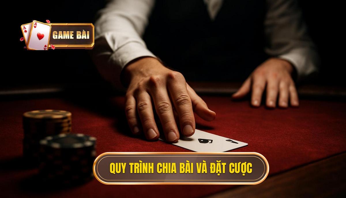 Quy Trình Chia Bài Và Đặt Cược