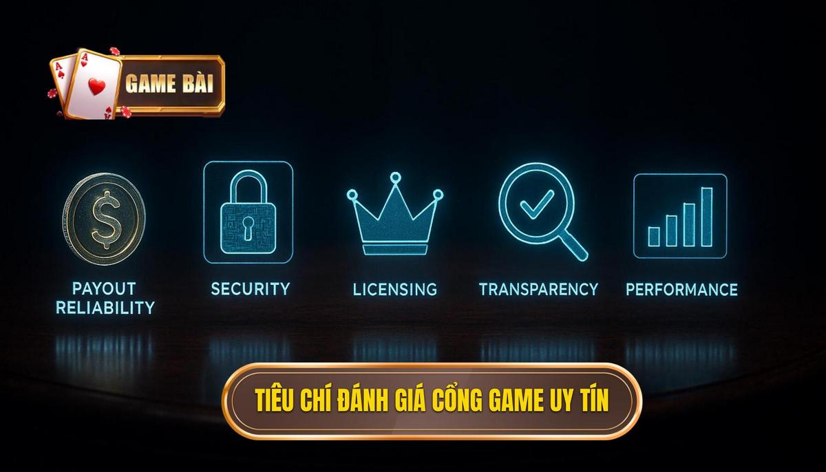 Tiêu chí đánh giá một cổng game bài uy tín và chất lượng