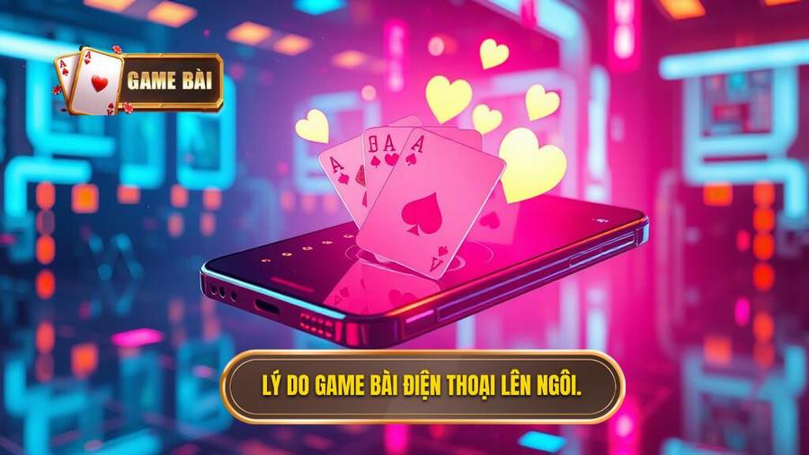 Tại sao game bài trên điện thoại trở thành xu hướng thống trị?