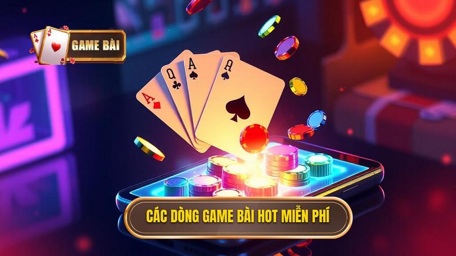 Phân tích các dòng game hot khi tải game bài miễn phí