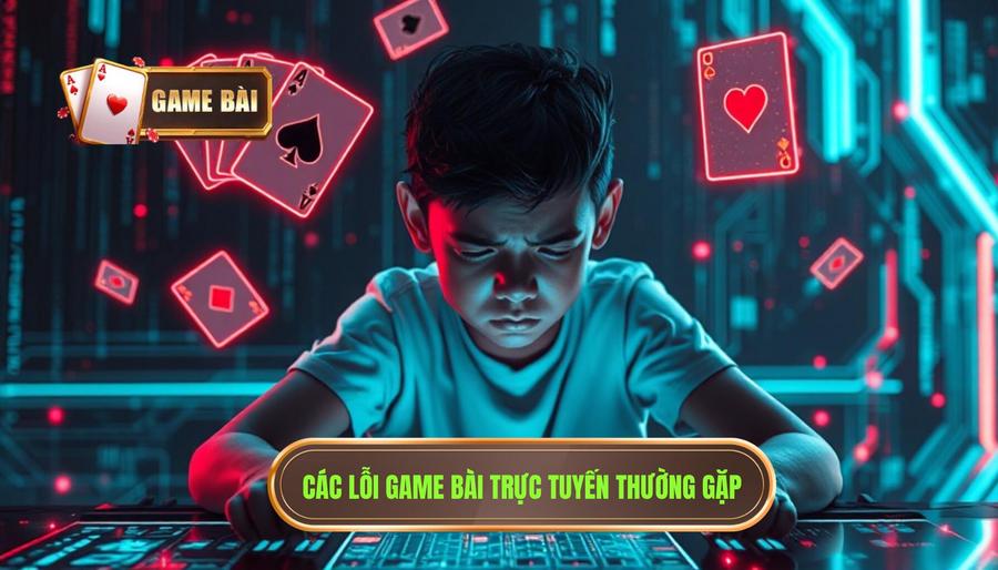 Các dạng lỗi phổ biến khi chơi game bài trực tuyến