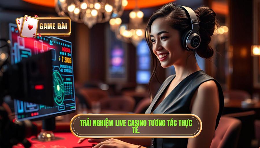Hệ thống Live Casino và sự tương tác thời gian thực